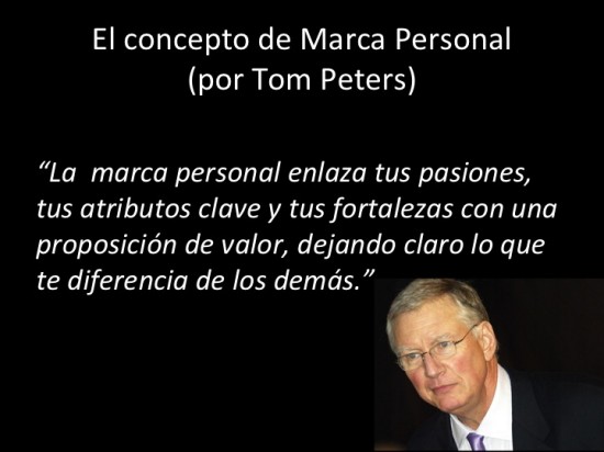 El concepto de Marca Personal, por Tom Peters