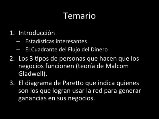 Temario