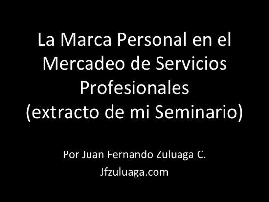 Este fue un extracto del Seminario